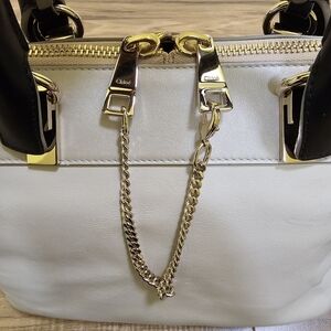 Pre-loved CHLOE Smooth Calfskin BayleeTote Marshmallow
